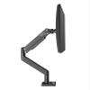 ADBWEKKF G45 Gas Spring Arm 22-40 Inch Curved Arc Screen Desktop Monitor Holder 360 Rotate 3-15kgs Monitor Mount Arm with USB 3.0(Black) view 3