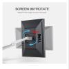 ADBWEKKF OA-7X Multimedia Desktop Dual Arm 27inch LCD Monior Holder+ Laptop Holder Stand Table Full Motion Dual Monitor Mount Arm Stand(OA-7X-A1) view 3