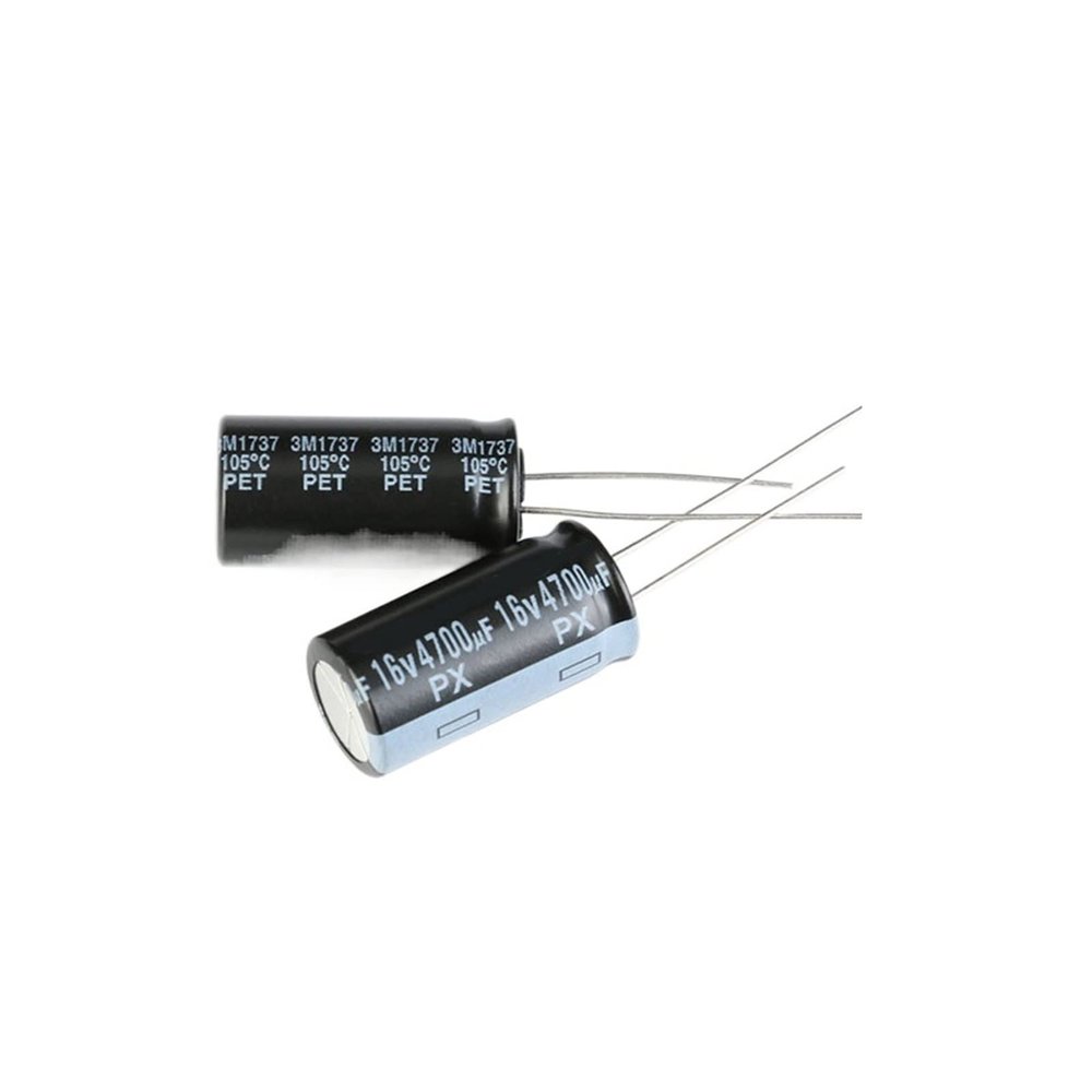 10PCS 16V4700UF 13 * 25mm 4700UF 16V 13 * 25 Electrolytic Capacitor