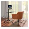 ADBWEKKF Aluminum Alloy UT-2 Full Motion 2in1 Laptop Floor Stand Monitor Keyboard Support Stand Height Adjust Moving Laptop Desk(Black) view 3
