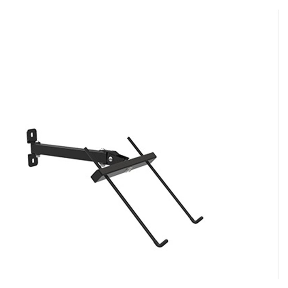 MEFKFQJQ Foldable Wall Mount 17-27 Inch Laptop Holder Two Arms Full Motion Laptop Cooler Retractable Notebook Hanger(BLBG400A)