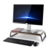 ADBWEKKF ID-20 Aluminum Alloy Desk Monitor/Notebook/Laptop Stand Space Bar Anti-Slip Desk Riser Loading 12kgs(Brown) view 2