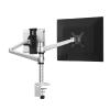 ADBWEKKF Desktop Clampping Full Motion Height Adjustable Double Arm Tablet PC Holder + Single Arm Monitor Holder Tablet PC Stand view 1