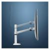 ADBWEKKF Desktop Clampping Full Motion Height Adjustable Double Arm Tablet PC Holder + Single Arm Monitor Holder Tablet PC Stand view 4