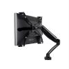 ADBWEKKF Motion Desktop 10"-27" Monitor Holder+VESA Extension Adapter for No Mounting Hole Monitor Mount Gas Arm with USB Port view 1