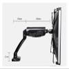 ADBWEKKF Motion Desktop 10"-27" Monitor Holder+VESA Extension Adapter for No Mounting Hole Monitor Mount Gas Arm with USB Port view 2