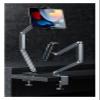 ADBWEKKF DL-TD67 Aluminum Tablet Mount Pad Phone Bracket Silver Grey Three Armfull Motion Rotate 360 Clamp 130mm-230mm(Silver) view 3