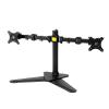 ADBWEKKF 10"-30" Dual Monitor Holder Mount Arm Full Motion LED LCD Computer Display Stand Max.Loading 10kgs Each Head D2D view 1