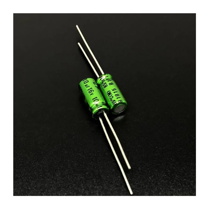 KJEBVHIRS 10Pcs 10uF 16V Muse BP 5x11mm 16V10uF Bipolar Capacitor Copper pins HiFi DIY