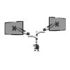 27" 5-16kg Heavy Gauge Full Motion Air Gas Spring LCD Tv Table Mount Double Monitor Stand Big Base 400mm view 1