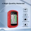 Case for Garmin Edge Explore 2 Bike Computer,Premium Sillence Material,Shock-Absorbing and Anti Drop Protection Soft Shell,Red. view 3