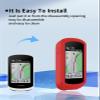 Case for Garmin Edge Explore 2 Bike Computer,Premium Sillence Material,Shock-Absorbing and Anti Drop Protection Soft Shell,Red. view 4