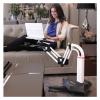 ADBWEKKF 01 Full Motion Long Arm Multifunctional Moving Laptop Desk Sofa Bedside Notebook Stand Lazy Lift Rotating Computer Table view 3