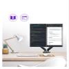 ADBWEKKF Dual Monitor Holder Full Motion Dual Arm Monitor Support 17-30 Inch Monitor Mount Bracket Load 2-9 Kgs Each(with 2xUSB3.0) view 4