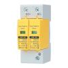 DC 2P Low Voltage Photovoltaic Surge Protector 500V 800V 1000V with 0KA-40KA Lightning Protection for Solar Systems(500V) view 4