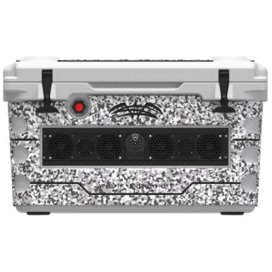 wet sounds SHIVR 55 Full KIT Snow Over BLK | Foam Traction Kit (Cooler Sold Separately)