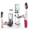 ADBWEKKF Sit/Stand Desk Riser Three Level Height Adjustable Lightweight Standing Laptop Desk Notebook/Tablet PC/Monitor Holder Stand(White) view 2