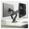 ADBWEKKF F160 Gas Spring 360 Degree Desktop 17"-27" Dual Monitor Holder Arm with USB3.0 Monitor Mount Bracket Load 2-9kg Each(with Two USB3.0) view 3
