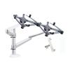 ADBWEKKF OA-11X Multifunctional Dual Arm Two Pad Desk Mount 10"-15" Double Laptop Table Holder Stand Bracket Clamp Base 65mm(OA-11Y) view 1