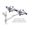 ADBWEKKF OA-11X Multifunctional Dual Arm Two Pad Desk Mount 10"-15" Double Laptop Table Holder Stand Bracket Clamp Base 65mm(OA-11Y) view 4