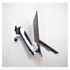ADBWEKKF Wall Mount Laptop Holder Gas Spring Arm Aluminum Alloy Full Motion 10-17 inch Laptop/Notebook Mount Support Stand Lapdesk view 2