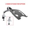 ADBWEKKF Tilt Full Motion Aluminum Air Press Gas Spring Dual Arm LCD Desktop Mount Swivel Monitor Table Stand Clamp with Notebook Tray(DL-GM112FC-LP60) view 2