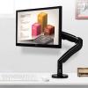 ADBWEKKF F100A Monitor Desk Mount Full Motion 360 Rotate Swivel Monitor Arm with Gas Spring for 39;-35''Monitors from 3 To12kg view 2