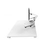 ADBWEKKF OA-7 Aluminum Dual Arm Swivel LCD Monior Holder+ Laptop Holder Stand Table F 9inch 10inch Pad Desk Mount view 1