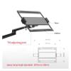 ADBWEKKF OL-20L Aluminum Multifunction 10"-17" Laptop Stand 10"-32" Monitor Desktop Holder +4"-14"(OL-25L Black) view 4