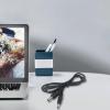5.5x2.1mm to 3.5x1.35mm Power Cable Male to Male/for CCTV Security Cameras Monitor LED Signs view 2