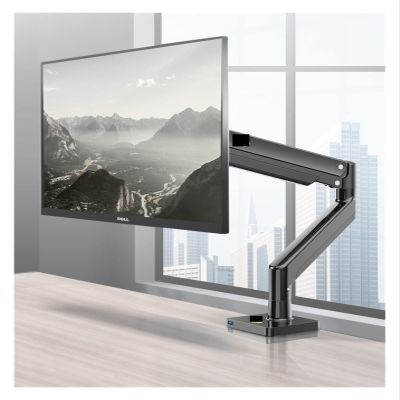 ADBWEKKF G40 Gas Spring Arm 22-40 Inch Screen Desktop Monitor Holder 360 Rotate 3-15kg Arc Screen/Ultra Wide Screen/Flat Screen USB(G40)