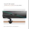 ADBWEKKF G40 Gas Spring Arm 22-40 Inch Screen Desktop Monitor Holder 360 Rotate 3-15kg Arc Screen/Ultra Wide Screen/Flat Screen USB(G40) view 4