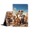 FQTBCEARI Case for Samsung Galaxy Tab A7 10.4 inch 2022/2020 (SM-T500/T503/T505/T507/T509), Slim PU Leather Stand Cover with Auto Wake/Sleep, Cute Cartoon Dog view 1