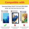 FQTBCEARI Case for Samsung Galaxy Tab A7 10.4 inch 2022/2020 (SM-T500/T503/T505/T507/T509), Slim PU Leather Stand Cover with Auto Wake/Sleep, Cute Cartoon Dog view 2