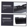 CIYODO Vinyl Record Cleaning Kit Anti-Static Record Brush Set Dust Removal Includes Soft Cleaning Brush and Storage Bag view 4