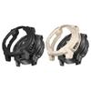 2 Pack Cases Compatible with Garmin Instinct 3 45 mm/50 mm AMOLED Case, TPU Protective Cases Cover Protector Shell Bumper (Black/Beige, Garmin Instinct 3 45mm AMOLED) view 1