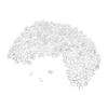 IMIKEYA 400pcs Realistic Fake Ice Cubes Plastic Rocks Wedding Party Table Scatter Home Decor Photography Props Simulation Ice view 1