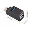 3 Port USB Mini Splitter Box USB 3.0 HUB Adapter Extender High Speed Data Transfer USB Splitter Docking Station for PC Laptop view 4