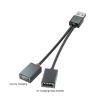 USB Splitter Hub for Mobile Car Computer USB Male to Female Cord Data Cord Extension Adapter view 4