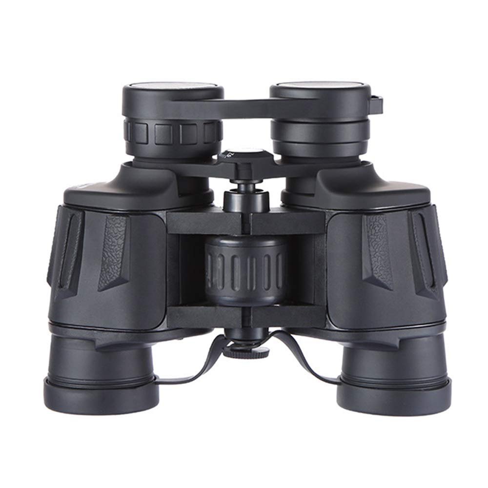 8x40 Binoculars HD High Magnification Black Large Eyepiece Wide Angle Coating Portable Compact Telescope 48mm Objective Lens Binoculars