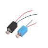 10Pcs 4mm*8mm Micro Vibration Motor 3V 3800RPM Square Mobile Phone 0408 Vibrating Vibration Motor with Wire for Electric Toy view 1