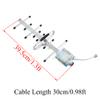 WSOLDMA 2G/3G/4G LTE Yagi Antenna 10dbi 698-2700MHz - Outdoor Directional Antenna N Female Connector (with 20M Extension Cable) view 4