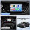 4G+64G 9Inch HD Touch Screen Car Stereo Radio for Dodge Dart 2012-2016, Android 13 Double Din Car Radio Receiver with Carplay Android Auto,GPS Navigation,Bluetooth5.0, FM/RDS, SWC,Backup Camera Mic view 2