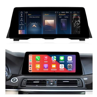 10.25" Carplay Screen for BMW 5 Series F10 F11 NBT System, Car Stereo with Wireless Android Auto Car Audio Receivers GPS Navigation