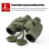 10X50Mm Binoculars High Power Hd Floating Telescope Bak4 Fac Broadband Coating Resistant to Falling Black.Waterproof. Outdoor view 2
