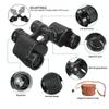6x24mm HD Binoculars Telescope Nitrogen Waterproof Binocular with Leather Bag for Adult and Children Travel Bird Watching view 2