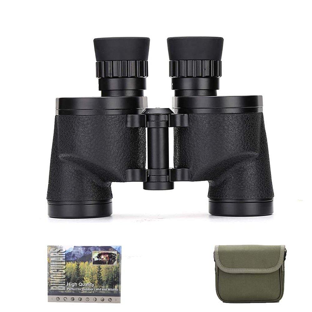 15X30 Binoculars Metal Body, HD Large Field of View FMC Pressure and Shockproof Binocular for Bird Watching, Camping, Adjustable Poor Vision Monocular Telescope