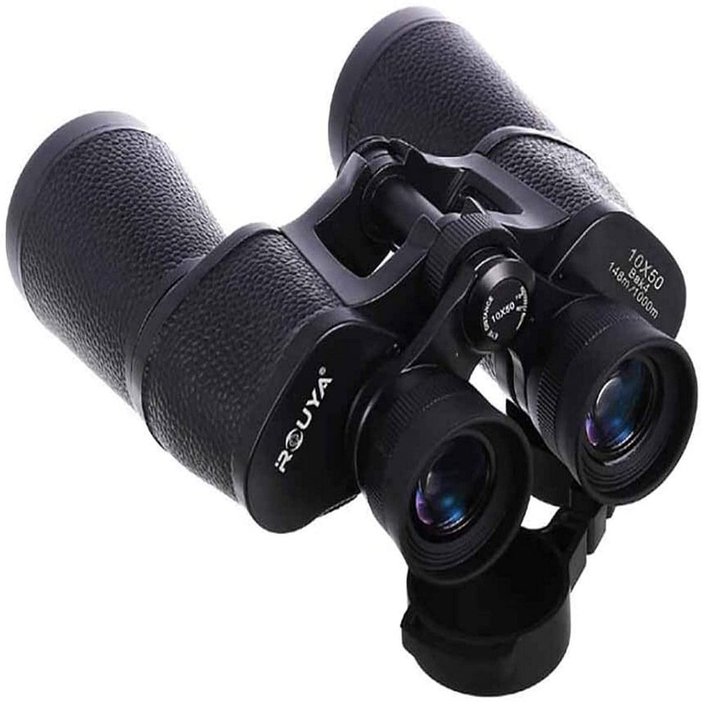 HD Binoculars Telescope with BAK4 Prism High Powered 10 50 Waterproof Great for Hiking Shooting Travelling Hunting Bird Watching