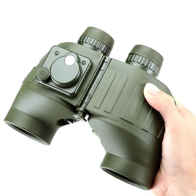 7X50 Ranging Binoculars,Professional HD FMC Waterproof Vibration Protection Binoculars for Birds Watching Hunting-Non-Slip Design/Directional System Monocular Telescope