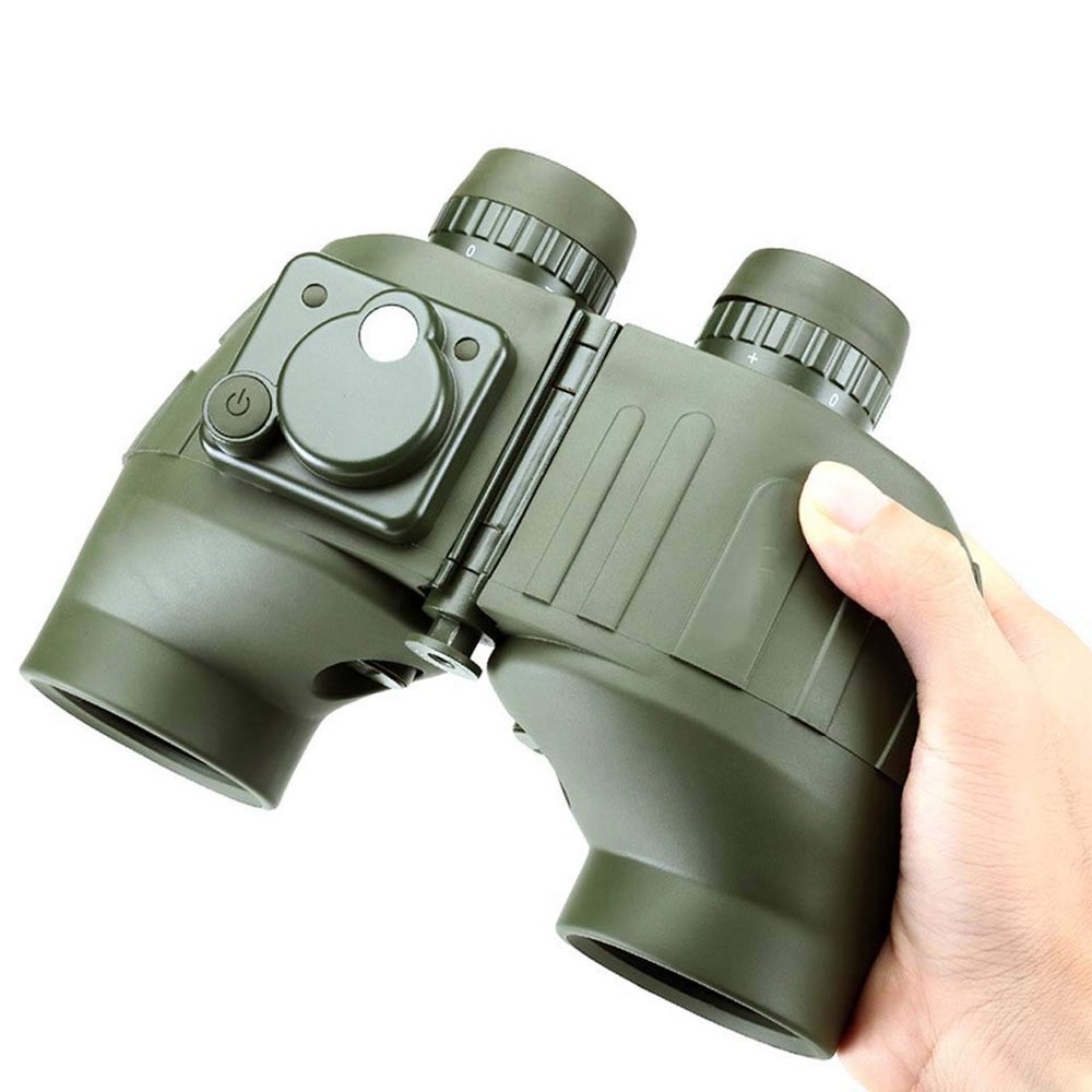 7X50 Ranging Binoculars,Professional HD FMC Waterproof Vibration Protection Binoculars for Birds Watching Hunting-Non-Slip Design/Directional System Monocular Telescope